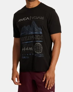 RVCA MATRIX TEE Black Clearance