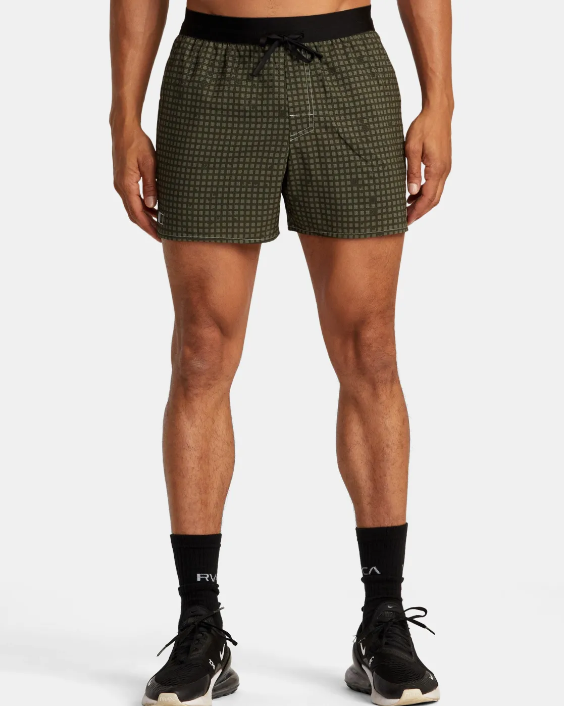 RVCA RUNNER 14" ELASTIC WAIST SHORTS Camo Best