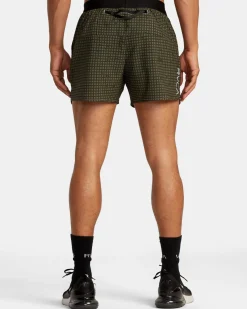 RVCA RUNNER 14" ELASTIC WAIST SHORTS Camo Best