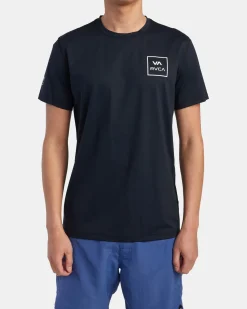 RVCA SHORT SLEEVE RASHGUARD Black 2 Sale