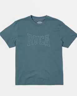 RVCA STITCH SHORT SLEEVE TEE Flint Stone