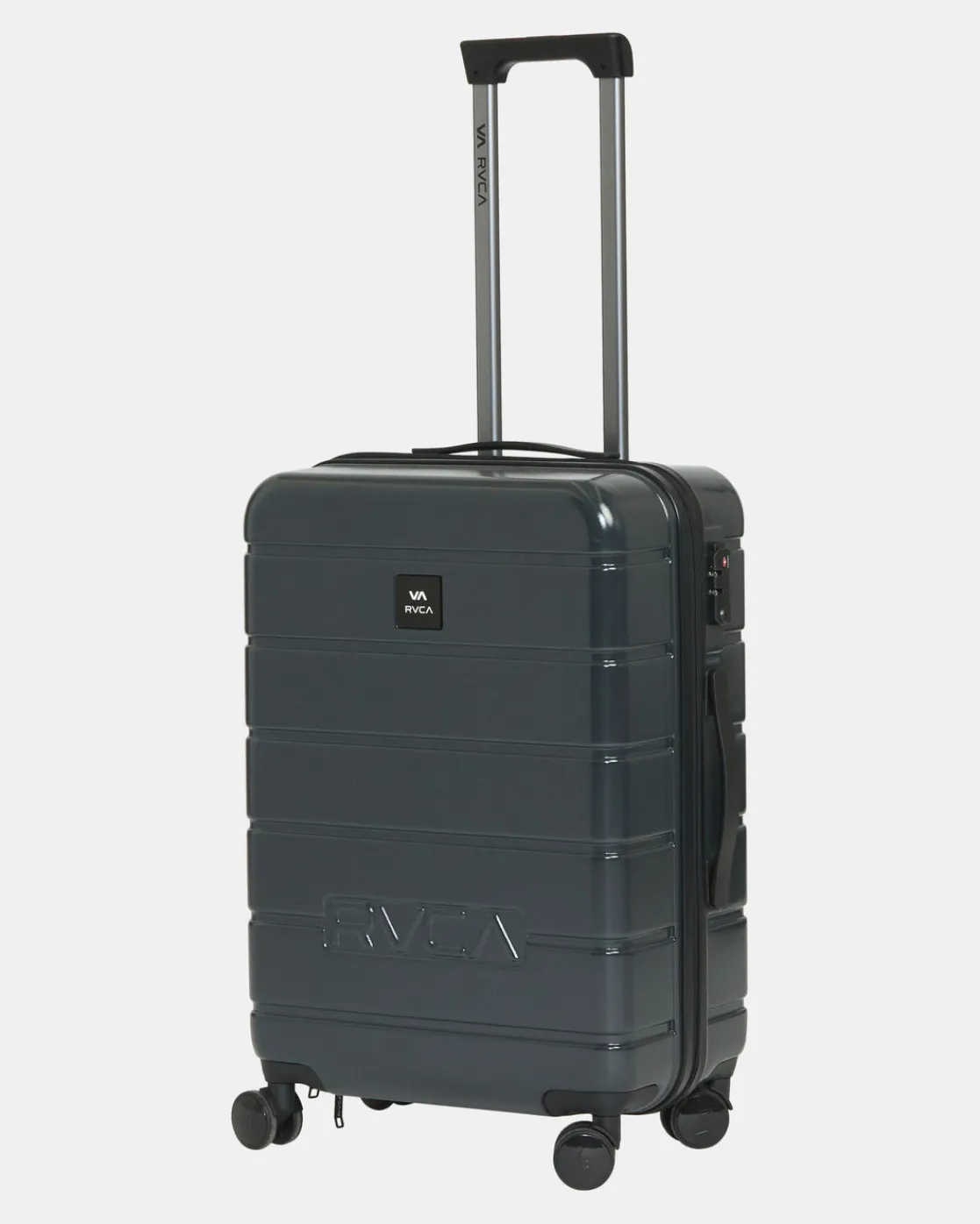 RVCA VA MEDIUM ROLLER HARDCASE SUITCASE Black Best