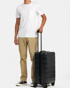 RVCA VA MEDIUM ROLLER HARDCASE SUITCASE Black Best