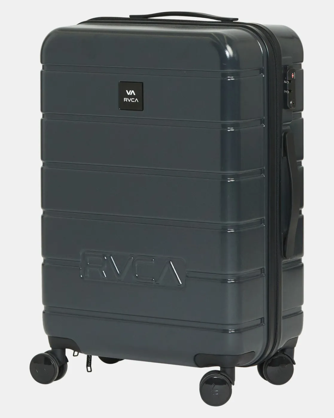 RVCA VA MEDIUM ROLLER HARDCASE SUITCASE Black Best