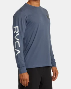 RVCA 2X LONG SLEEVE TEE Indigo New