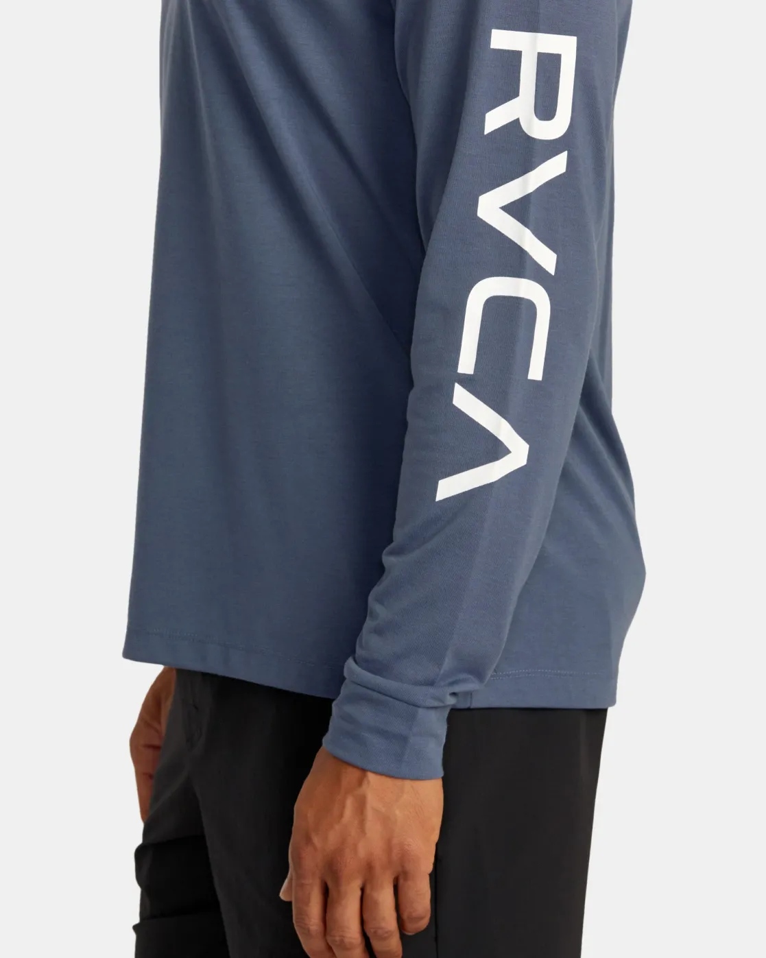 RVCA 2X LONG SLEEVE TEE Indigo New