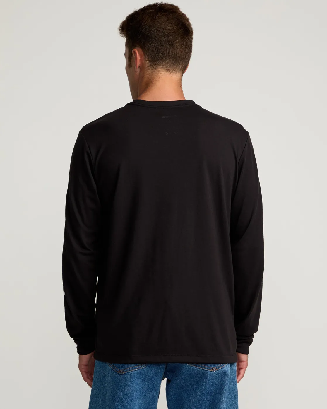 RVCA 2X LONG SLEEVE TEE Black Hot