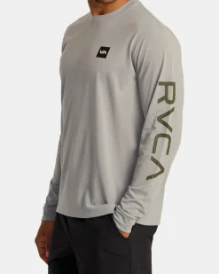 RVCA 2X LONG SLEEVE TEE Stone