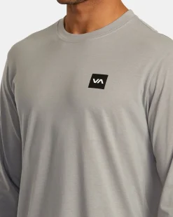 RVCA 2X LONG SLEEVE TEE Stone