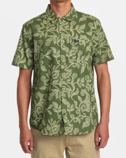 RVCA RVGAZI SHORT SLEEVE SHIRT Surplus New