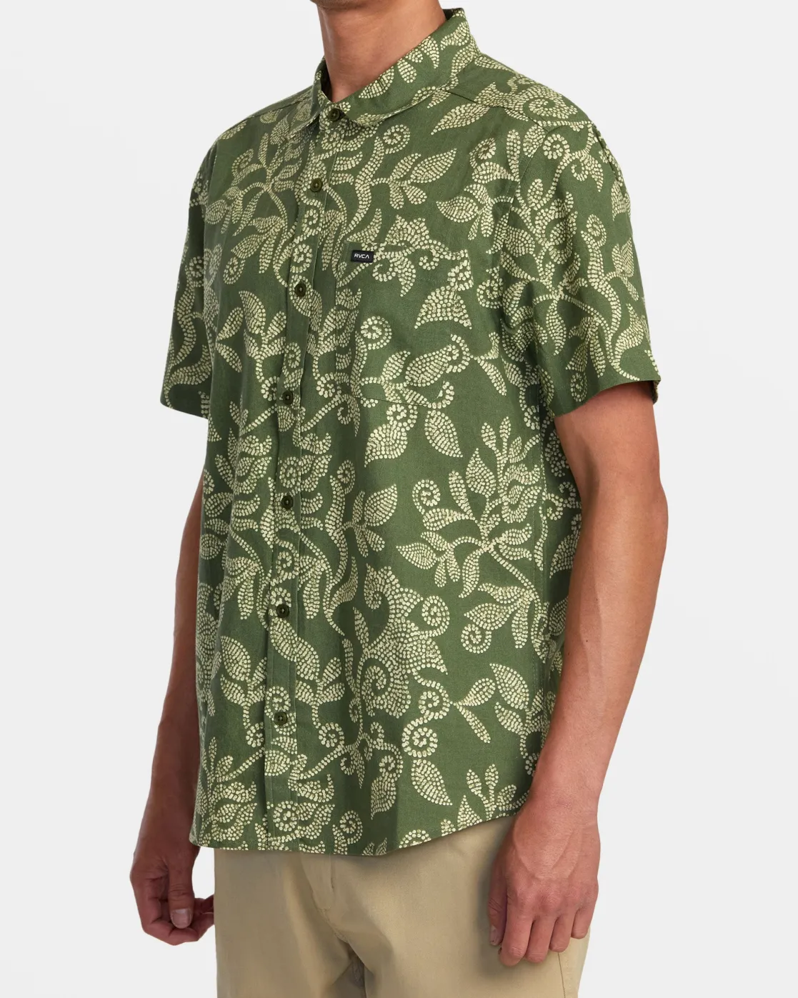 RVCA RVGAZI SHORT SLEEVE SHIRT Surplus New