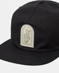 RVCA SAND STORM SNAPBACK HAT Black Outlet