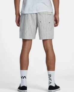 RVCA SANDS ELASTIC WAIST SHORTS Slate Blue Outlet