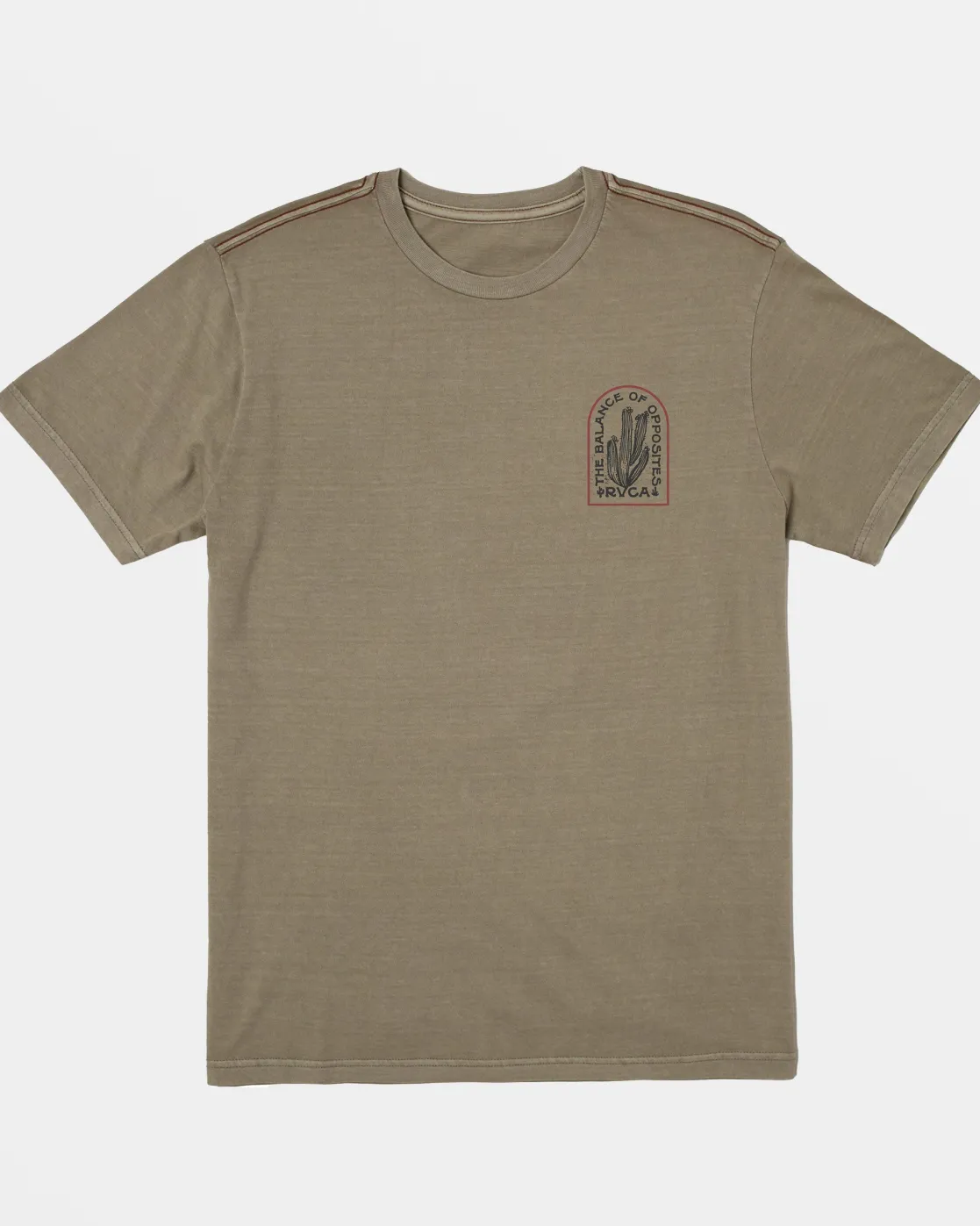 RVCA SANDSTORM TEE Aloe Hot