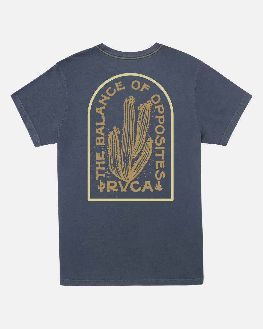 RVCA SANDSTORM TEE Moody Blue Hot