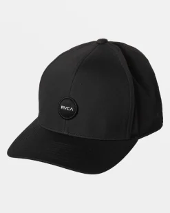 RVCA SEASONS FLEXFIT HAT Black Online