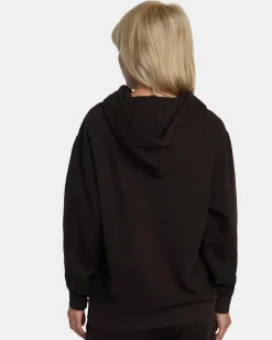 RVCA SELECTS HOODED BASE LAYER TOP Chocolate Torte Discount
