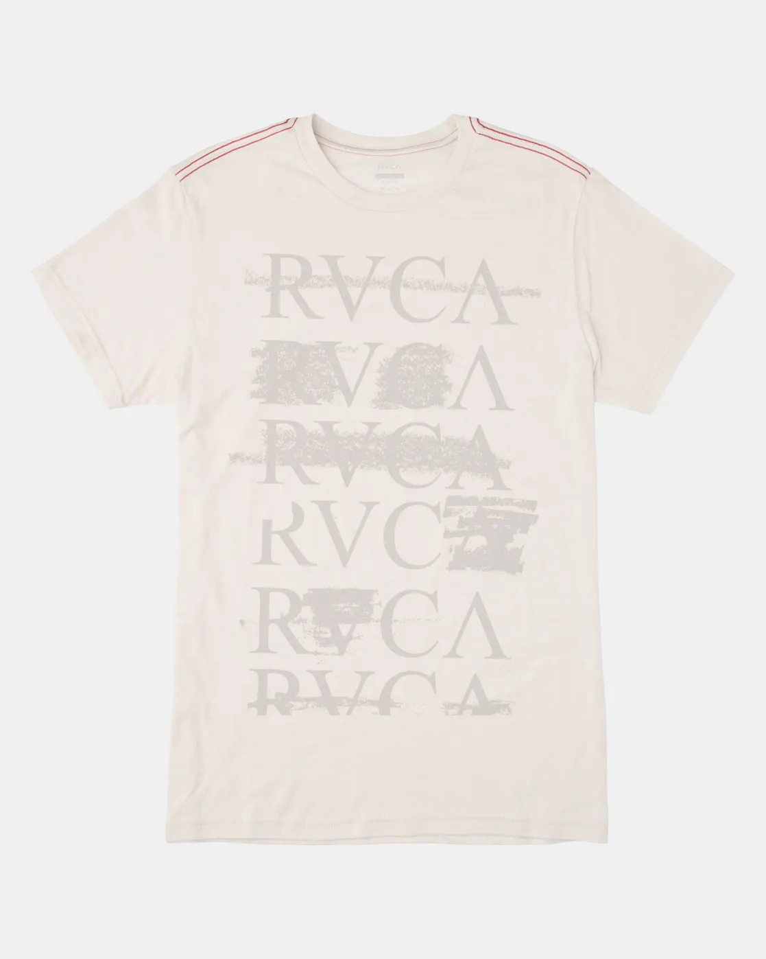 RVCA SERIF TEE Antique White Clearance