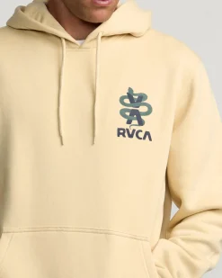 RVCA SERPENT HOODIE Latte Outlet