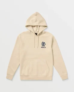 RVCA SERPENT HOODIE Latte Outlet