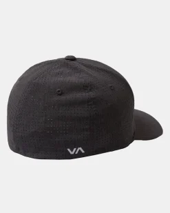 RVCA SHANE FLEXFIT HAT Charcoal Hot