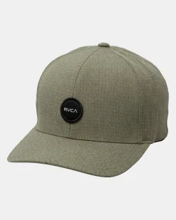 RVCA SHANE FLEXFIT HAT Olive Drab Best