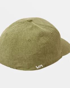 RVCA SHANE FLEXFIT HAT Olive Drab Best