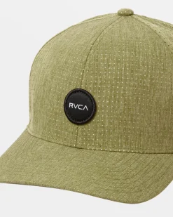RVCA SHANE FLEXFIT HAT Olive Drab Best