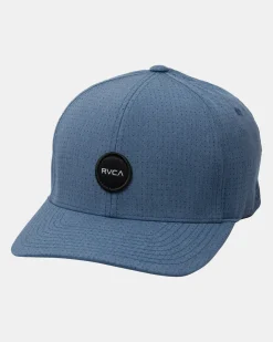 RVCA SHANE FLEXFIT HAT Light Blue Best