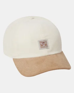RVCA SHORELINE DAD HAT Latte