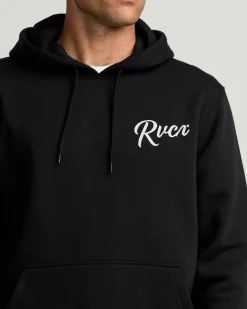 RVCA SHOW TIME HOODIE Black Best