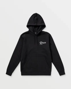 RVCA SHOW TIME HOODIE Black Best