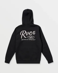 RVCA SHOW TIME HOODIE Black Best