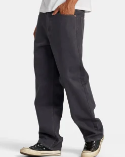 RVCA SKATE DENIM Garage Blue Discount