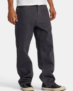 RVCA SKATE DENIM Garage Blue Discount