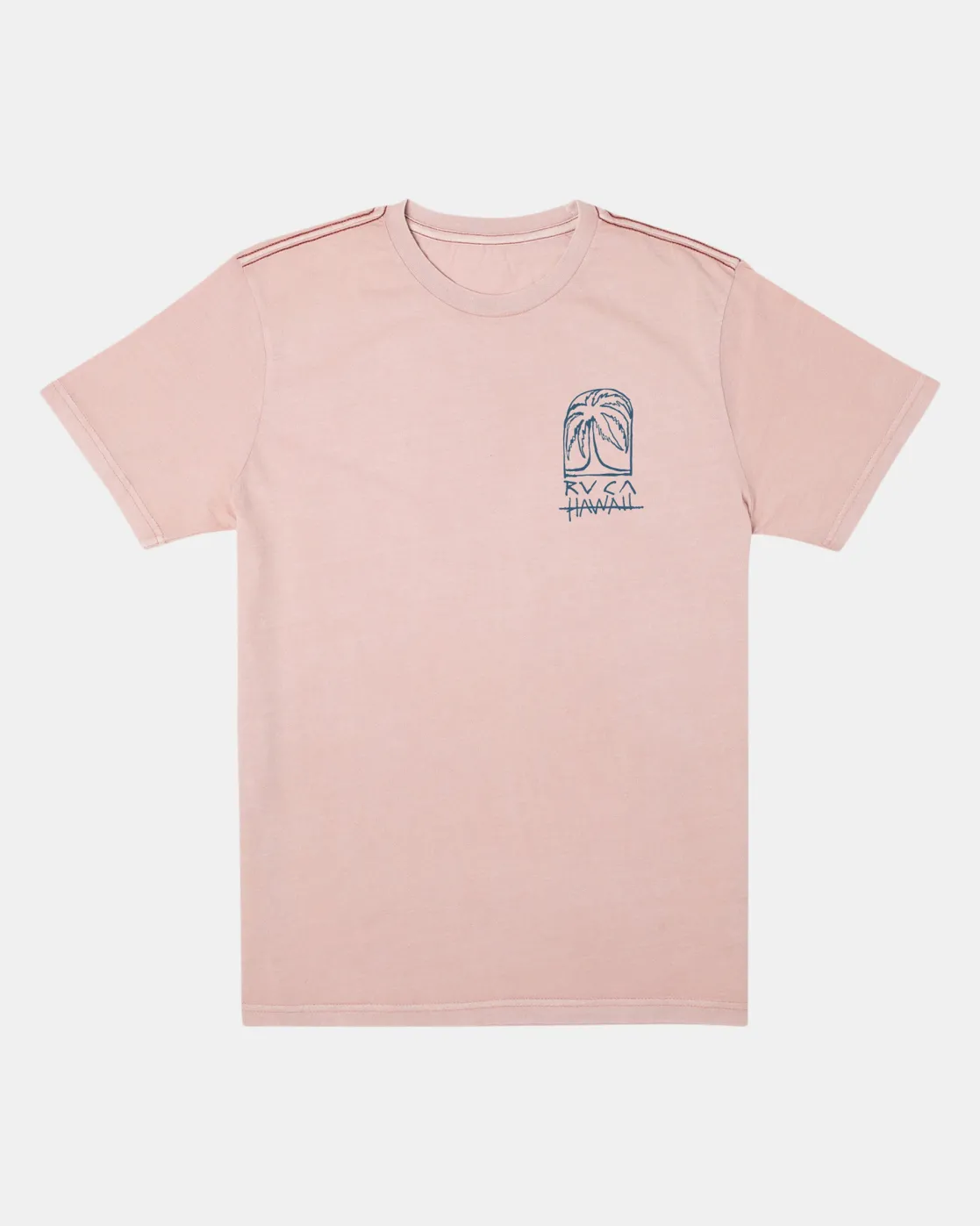 RVCA SKETCH PALM TEE Pale Mauve Clearance