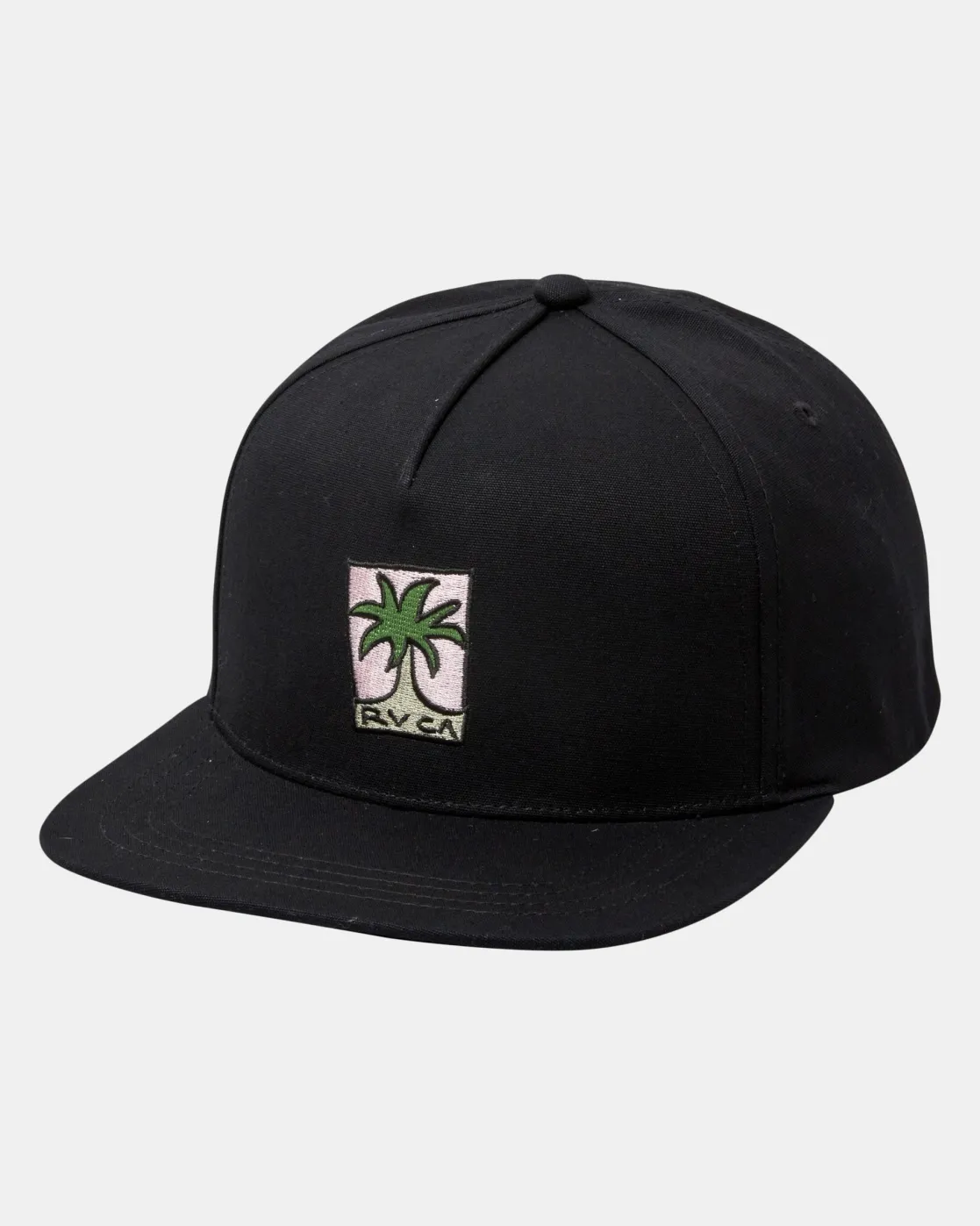 RVCA SMALL PALM SNAPBACK HAT Black Online