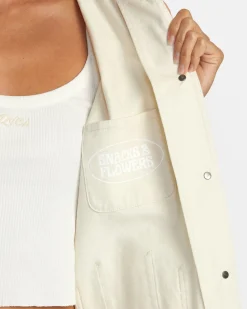 RVCA SNACKS CHORE JACKET Latte