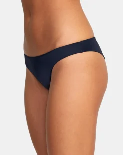 RVCA SOLID CHEEKY BIKINI BOTTOMS Black Sale