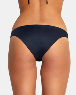 RVCA SOLID MEDIUM BIKINI BOTTOMS Black Best