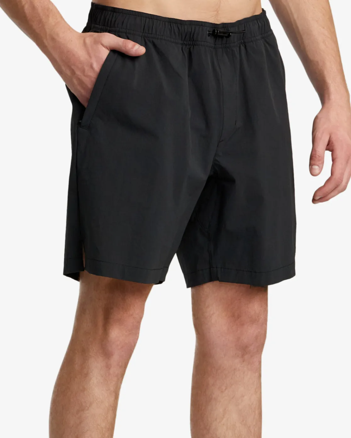 RVCA SPECTRUM TECH SHORT UTILITY SHORTS Black Outlet