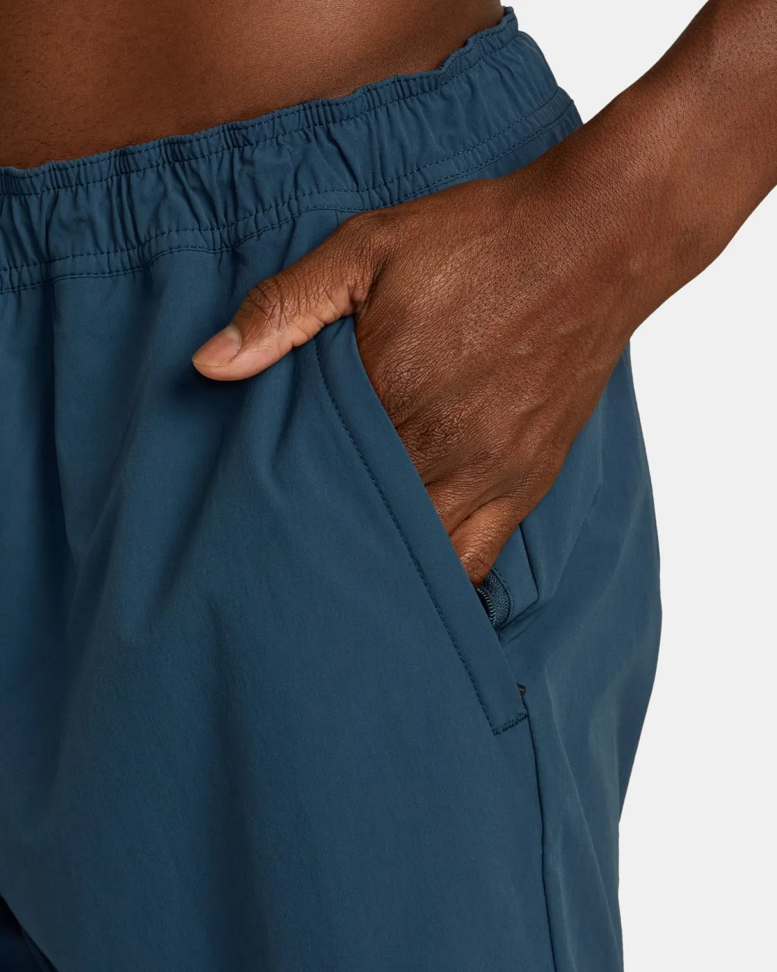 RVCA SPECTRUM TECH SHORT UTILITY SHORTS Petrol Blue New