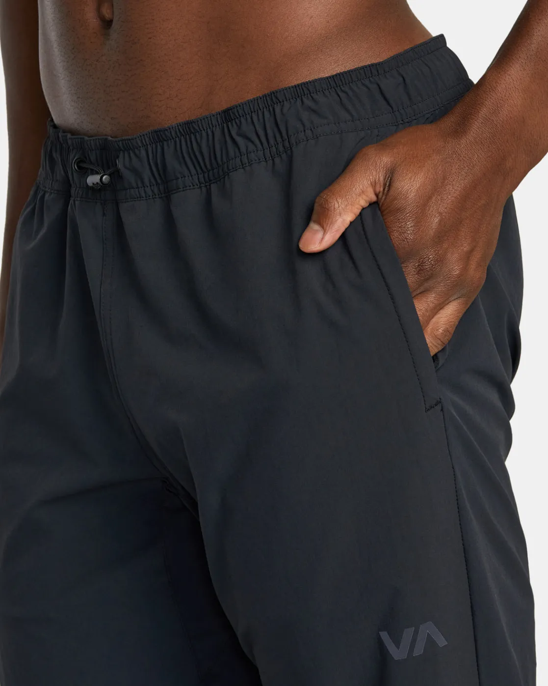 RVCA SPECTRUM TECH SLIM FIT PANTS Black Online