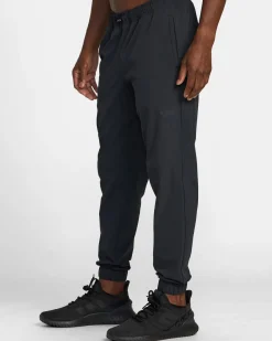 RVCA SPECTRUM TECH SLIM FIT PANTS Black Online
