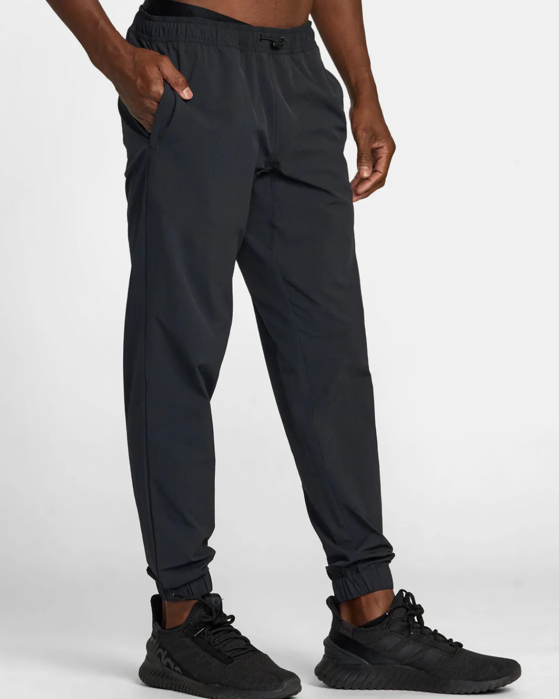 RVCA SPECTRUM TECH SLIM FIT PANTS Black Online