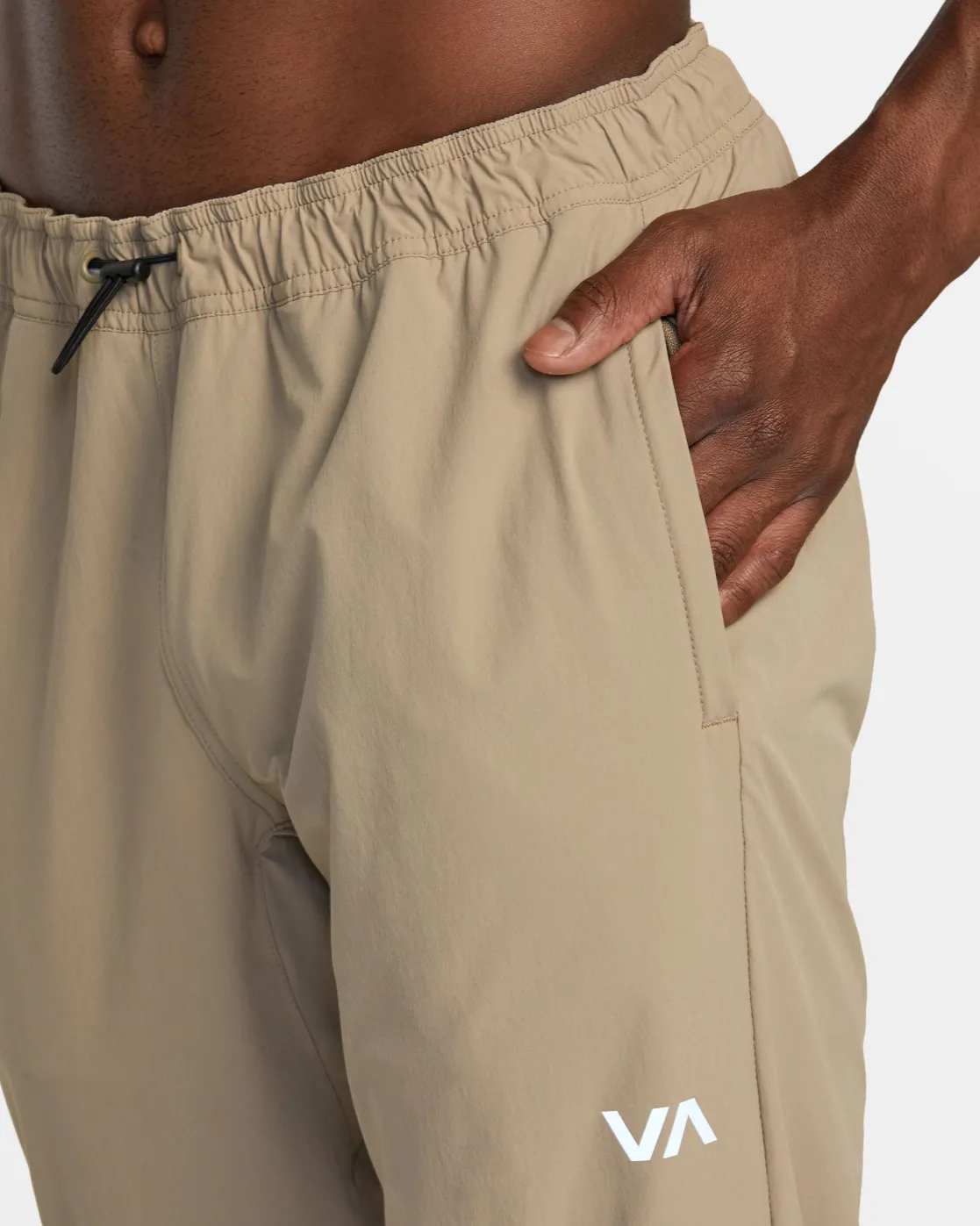 RVCA SPECTRUM TECH SLIM FIT PANTS Dark Khaki Hot