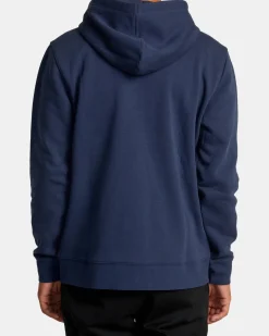 RVCA SPLIT PATH ZIP HOODIE Moody Blue Sale