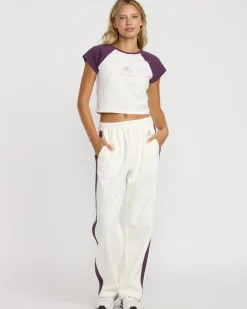 RVCA SPORT BABY RAGLAN Plum Ash New