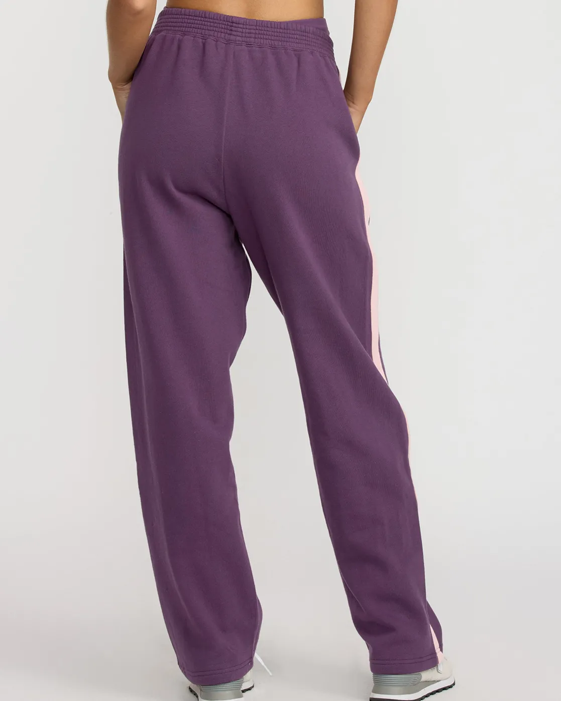 RVCA SPORT FLEECE PANT Plum Ash New
