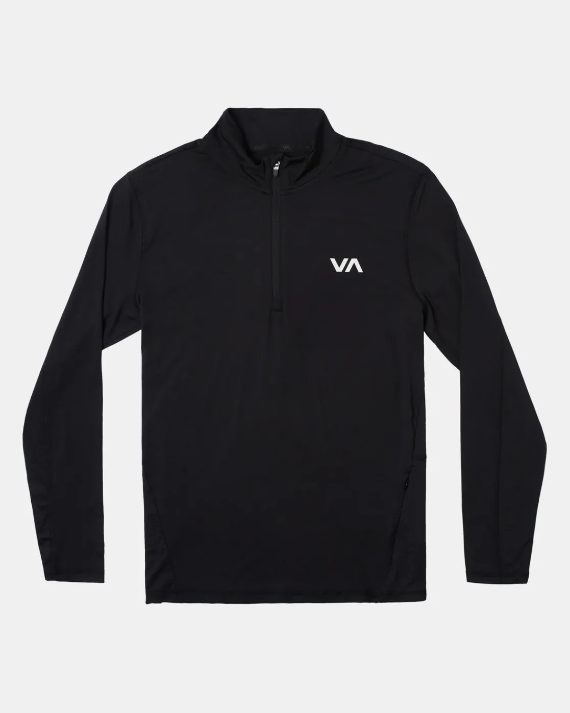 RVCA SPORT VENT HALF-ZIP PULLOVER Black Clearance
